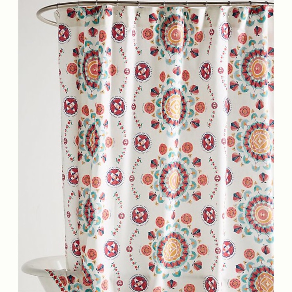 Anthropologie Merida Shower Curtain - Picture 1 of 6